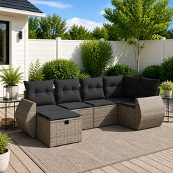 Elevate Your Outdoor Space with a 6-Piece Sofa Set