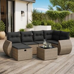 Enhance Your Outdoor Living with 7-Piece Sofa Set