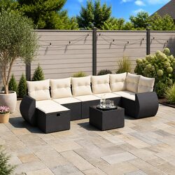 Enhance Your Outdoor Space with 8 Piece Sofa Set