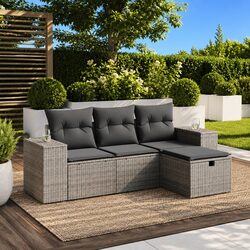 Transform Your Outdoor Space with a 4 Piece Sofa Set