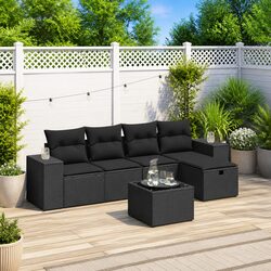 Create Inviting Outdoor Spaces with This 6-Piece Sofa Set