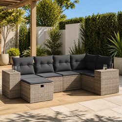 Transform Your Outdoor Experience with 6 Piece Sofa Set