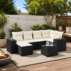 Transform Your Patio with a 7 Piece Garden Sofa Set
