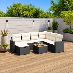 Transform Your Outdoor Space with 8 Piece Sofa Set
