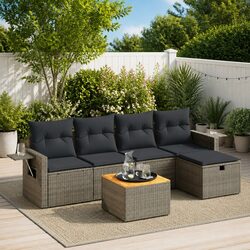 Elevate Your Outdoor Living with Grey Sofa Set
