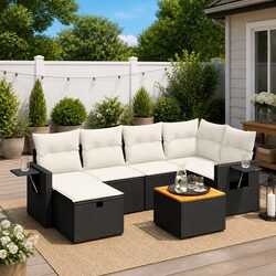 Transform Your Outdoor Space with This 7-Piece Sofa Set