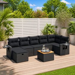 Transform Your Outdoor Space with 8 Piece Sofa Set