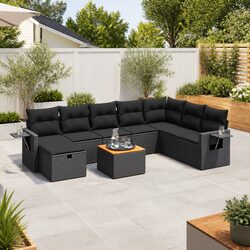 Enhance Your Outdoor Living with a 9 Piece Garden Sofa Set