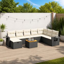 Transform Your Outdoor Space with This 9-Piece Sofa Set