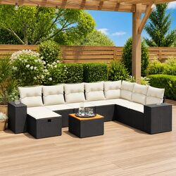 Transform Your Outdoor Space with This 9 Piece Sofa Set