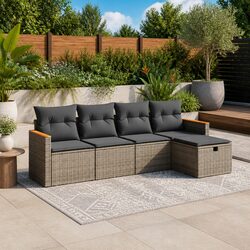 Elevate Your Outdoor Living with This 5 Piece Sofa Set