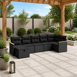 Enhance Your Outdoor Space with a 7-Piece Sofa Set