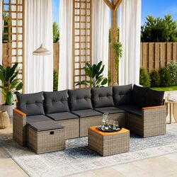 Transform Your Outdoor Space with an 8 Piece Sofa Set