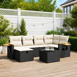 7 Piece Outdoor Garden Sofa Set for Ultimate Relaxation