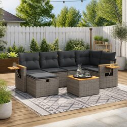Enhance Your Outdoor Space with this 7 Piece Sofa Set