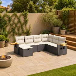 Enhance Your Outdoor Space with a 7 Piece Sofa Set