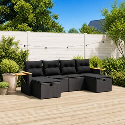 Transform Your Patio with a Stylish 6-Piece Sofa Set