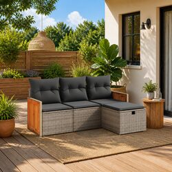 Elevate Your Outdoor Space with a 4 Piece Sofa Set