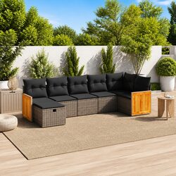 Enhance Your Outdoor Space with 7-Piece Sofa Set