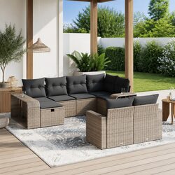 Enhance Your Patio with This 10 Piece Garden Sofa Set