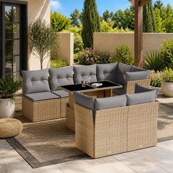Transform Your Outdoor Space with This 8-Piece Sofa Set