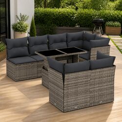 Stylish 8 Piece Garden Sofa Set for Outdoor Living