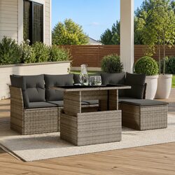 Elevate Your Outdoor Space with This 6-Piece Sofa Set