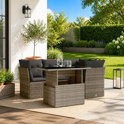 Transform Your Outdoor Space with 5-Piece Sofa Set