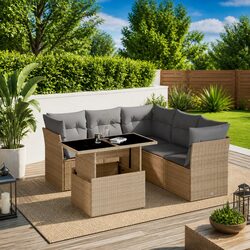 Elevate Your Outdoor Space with a 6 Piece Sofa Set