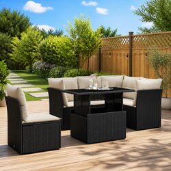 Transform Your Outdoor Space with a 6 Piece Sofa Set