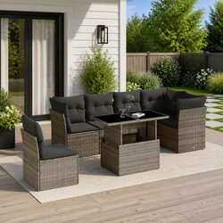 Elevate Your Outdoor Space with a 7 Piece Sofa Set