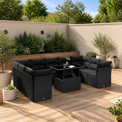 Elevate Your Outdoor Space with This 10-Piece Sofa Set