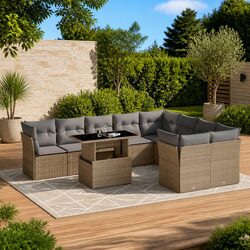 Elevate Your Outdoor Space with This 10-Piece Sofa Set