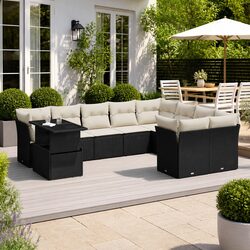 Transform Your Outdoor Space with This 10 Piece Sofa Set