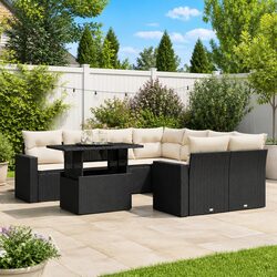 Enhance Your Outdoor Space with This 9 Piece Sofa Set