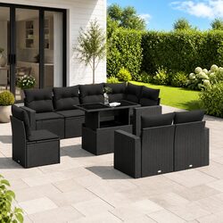 Enhance Your Outdoor Living with a 9-Piece Sofa Set