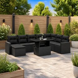 Enhance Your Outdoor Living with a 9-Piece Sofa Set