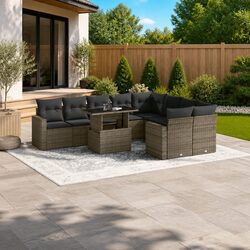 Elevate Your Outdoor Space with 10 Piece Garden Sofa Set