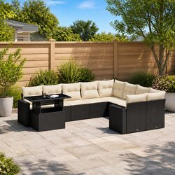 Transform Your Outdoor Area with This 10-Piece Sofa Set