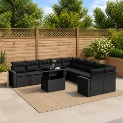 Elevate Your Outdoor Space with 11 Piece Garden Sofa Set