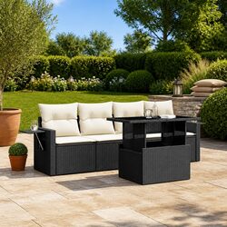 Transform Your Patio with This 5-Piece Garden Sofa Set