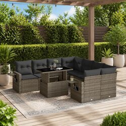 Transform Your Outdoor Space with a 9 Piece Sofa Set