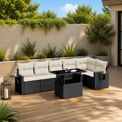 Enhance Your Outdoor Living with This 7 Piece Sofa Set