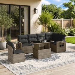 Enhance Your Outdoor Space with a 7 Piece Sofa Set