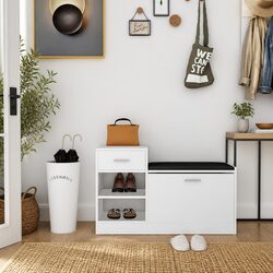 Elegant Shoe Storage Bench