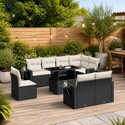 Elevate Your Outdoor Space with 9 Piece Sofa Set