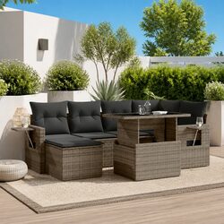 Enhance Your Outdoor Space with This 7 Piece Garden Sofa Set