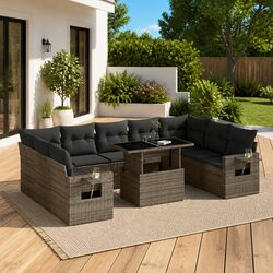 Elevate Your Outdoor Space with a 10-Piece Sofa Set
