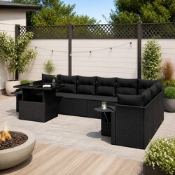 Transform Your Patio with This Modular 10-Piece Sofa Set