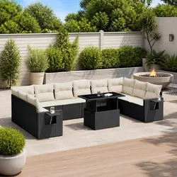 Transform Your Outdoor Space with 11 Piece Sofa Set